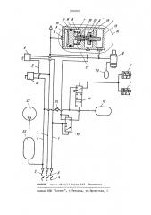 Тормозная система многосекционного железнодорожного тягового средства (патент 1180285)
