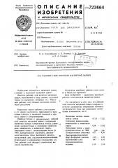 Рабочий слой носителя магнитной записи (патент 723664)