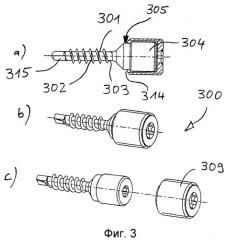 Комбинация монтажного элемента и петельного элемента для крепления петельного элемента к раме или створке (патент 2398138)