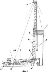 Установка для бурения, испытания и ремонта нефтяных и газовых скважин упа-80 (патент 2362868)