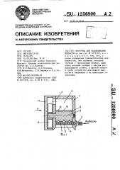 Форсунка для распыливания жидкости (патент 1256800)