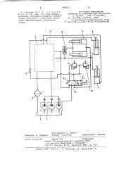 Гидравлическая система скрепера (патент 985213)