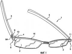 Очки со сменными дужками (патент 2390812)
