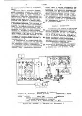 Устройство для записи на магнитнуюленту программы управления ctahkom сфазовой системой числового программногоуправления (патент 849149)