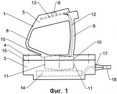 Устройство системы датчиков внутритрубного дефектоскопа (патент 2336521)