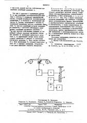 Устройство для измерения натяжения ленточного магнитного носителя (патент 568072)