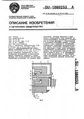 Электродинамический возбудитель колебаний (патент 1060253)