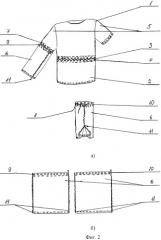 Многофункциональная блузка (патент 2311107)