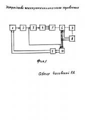 Устройство электромеханического управления (патент 2621665)