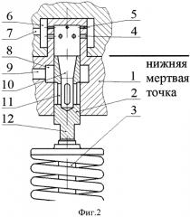 Исполнительный механизм гидравлического привода клапана двигателя внутреннего сгорания (варианты) (патент 2561936)