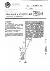 Устройство для определения линейного положения штока гидроцилиндра относительно его корпуса (патент 1796871)