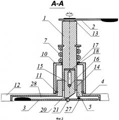 Привод запирающего механизма аварийной двери самолета (патент 2664088)