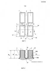 Протектор, содержащий рельефные элементы, покрытые термопластичным материалом (патент 2618576)