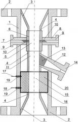 Измерительная секция расходомера газожидкостного потока (патент 2386929)