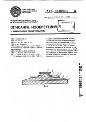 Полупроводниковый прибор (патент 1102065)