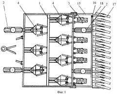Почвообрабатывающе-посевной агрегат (патент 2355147)