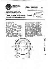 Сепарирующее устройство (патент 1197698)