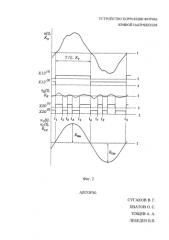 Устройство коррекции формы кривой напряжения (патент 2580944)