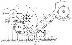 Жатка для очеса колоса (патент 2446663)