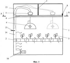 Вегетационно-климатическая камера (патент 2283579)
