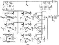Система векторного управления скоростью асинхронного электродвигателя (патент 2317632)