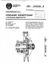 Регулируемый шкив клиноременной передачи (патент 1019156)