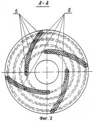 Двухдисковое рабочее колесо лопастной гидравлической машины (патент 2266434)