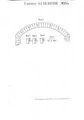 Кирпичный свод для кузнечных печей при паровых молотах (патент 2244)