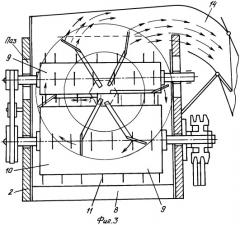 Измельчитель-раздатчик прессованных кормов (патент 2444184)