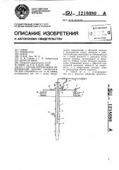 Способ определения повреждений колонн технологических скважин (патент 1218080)