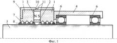 Магнитожидкостное уплотнение вала (патент 2351829)