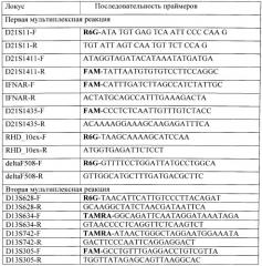 Способ пренатальной и постнатальной днк-диагностики синдрома дауна, эдвардса, патау, мутации delf508 в гене муковисцидоза и резус-фактора плода (патент 2539778)