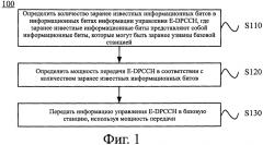 Способ передачи информации управления, оборудование пользователя и базовая станция (патент 2616600)