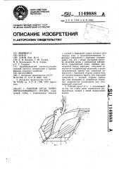 Рабочий орган почвообрабатывающего орудия (патент 1149888)