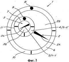 Модуль циферблата для часов и часы, снабженные модулем циферблата (патент 2537748)