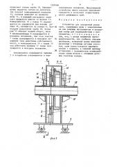 Устройство для поперечной резки труб (патент 1500486)