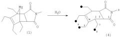 Способ получения 1,7,8,9-тетраалкил-4-метил-4-аза-10-магнезатрицикло[5.2.1.0 2,6]дец-8-ен-3,5-дионов (патент 2313529)