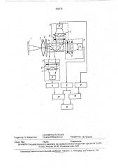 Оптико-электронное устройство для определения координат энергетического центра двумерного излучателя (патент 435716)