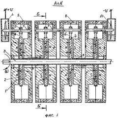 Многодисковая униполярная машина постоянного тока (патент 2498485)