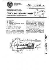 Рабочее оборудование роторного экскаватора (патент 1213137)