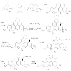 4-циклоалкилзамещенные производные тетрагидрохинолина и их применение в качестве лекарств (патент 2393151)