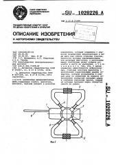 Переносная бензино-моторная пила (патент 1020226)