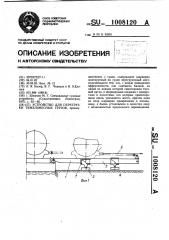 Устройство для перегрузки тяжеловесных грузов (патент 1008120)