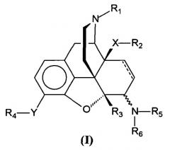 Новые производные 6-аминоморфинана, способ их получения и их применение в качестве анальгетиков (патент 2485124)