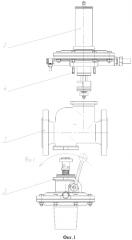 Регулятор давления газа комбинированный (патент 2589953)