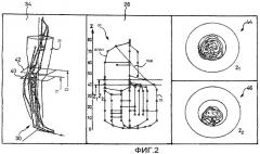 Устройство для содействия в выборе компрессионного ортопедического аппарата путем моделирования его воздействия на гемодинамику венозного оттока (патент 2402976)