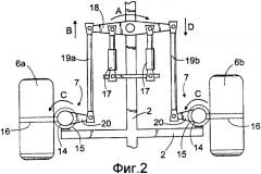 Независимая подвесная система средства передвижения, используемого при разработке месторождений (патент 2356749)