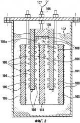Устройство для поддерживания электродов и установка для электролиза, снабженная этим устройством (патент 2481419)