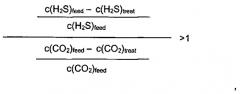 Абсорбент для извлечения кислых газов, содержащий аминокислоту и кислый промотор (патент 2531197)