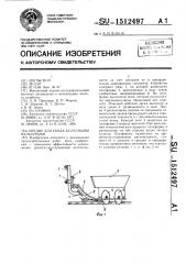Орудие для ухода за лесными культурами (патент 1512497)